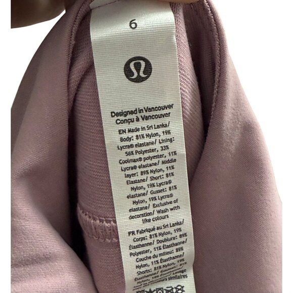 Lululemon Align Dress Size 6 With Built-In Bra & Shorts Nulu W1EIOS RSBL NWT - Picture 6 of 16